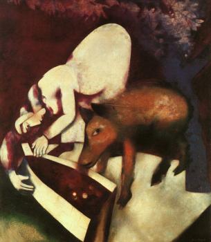 Marc Chagall : The Watering Trough